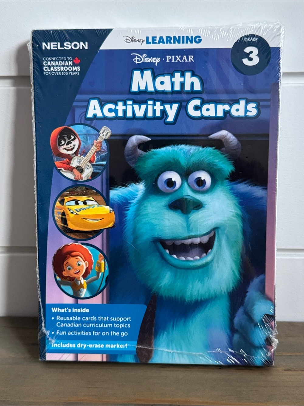 NEW: Disney Learning Math Activity Cards: Grade 3 - Reusable Activity Card Set